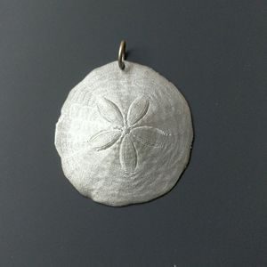 International Pewter Sand Dollar Pendant